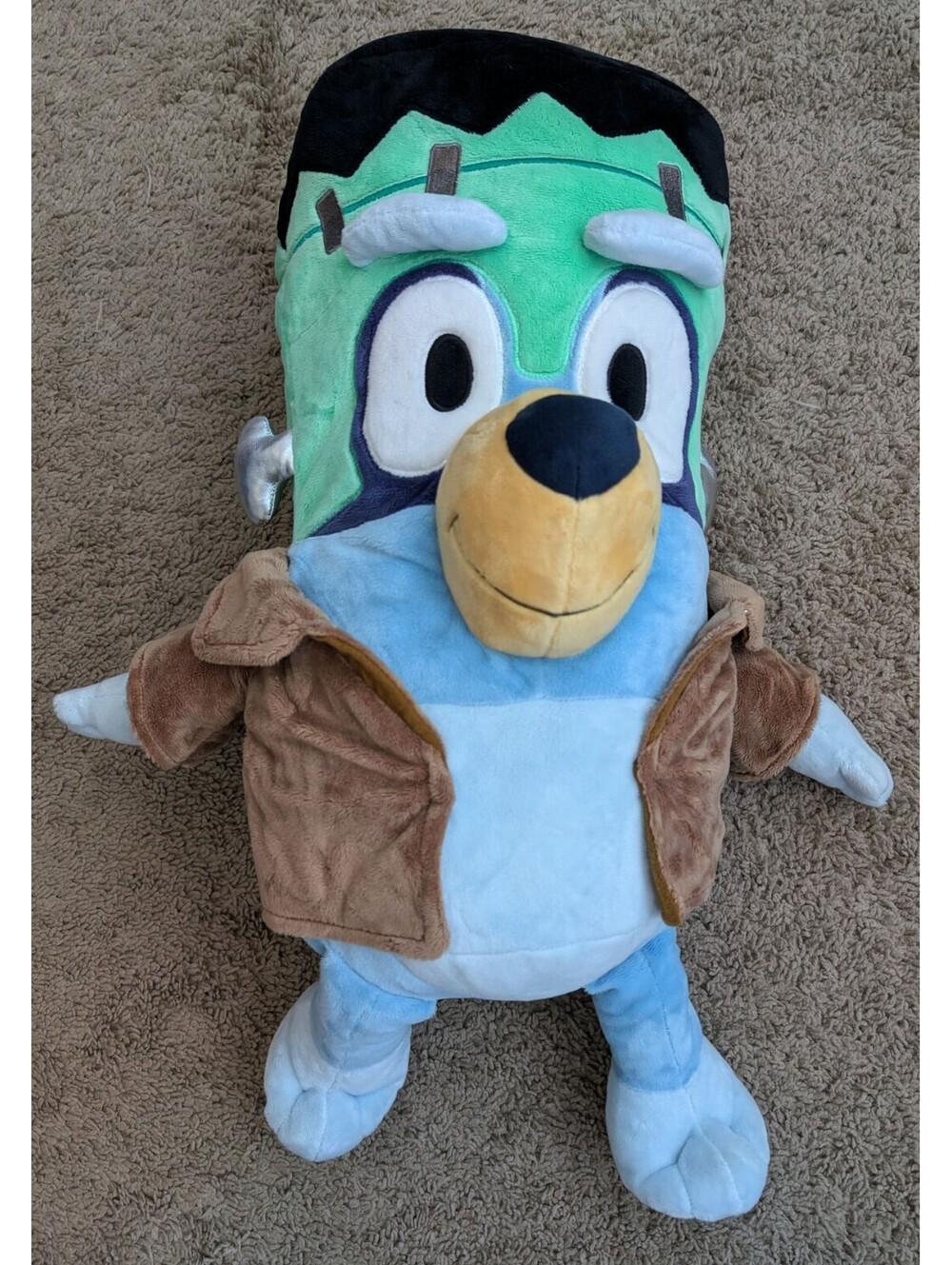 Halloween Bluey in Frankenstein Costume 24-Inch Plush Plushie Toy